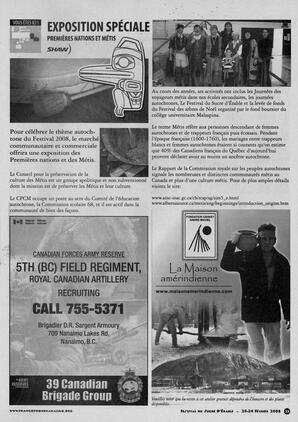   MAPLE SUGAR FESTIVAL DU SUCRE D'ÉRABLE, 2008   , page 27