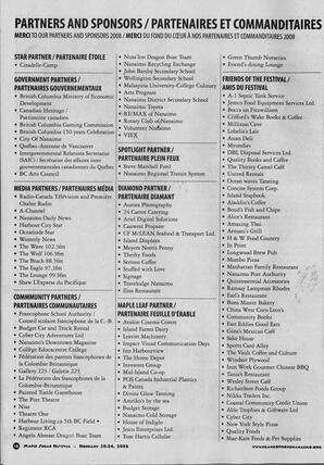   MAPLE SUGAR FESTIVAL DU SUCRE D'ÉRABLE, 2008   , page 18