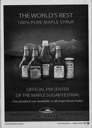   MAPLE SUGAR FESTIVAL DU SUCRE D'ÉRABLE, 2008   , page 13