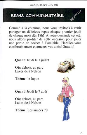   LA VOIX DES KOOTENAYS, 2014   , page 21