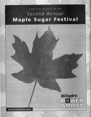  MAPLE SUGAR FESTIVAL DU SUCRE D'ÉRABLE, 2002   , page 40