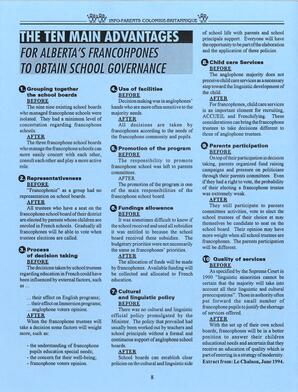   INFO-PARENTS COLOMBIE-BRITANNIQUE, 1995   , page 8