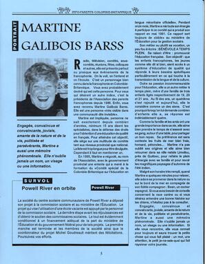   INFO-PARENTS COLOMBIE-BRITANNIQUE, 1995   , page 5
