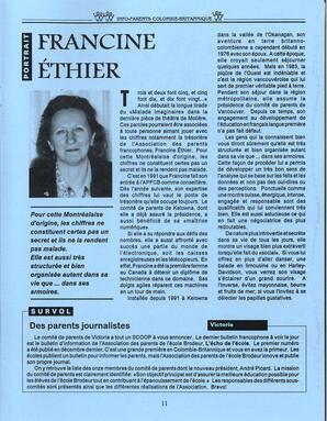   INFO-PARENTS COLOMBIE-BRITANNIQUE, 1995   , page 11