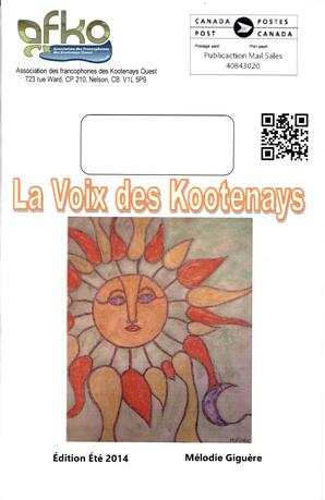   LA VOIX DES KOOTENAYS, 2014   , page 1