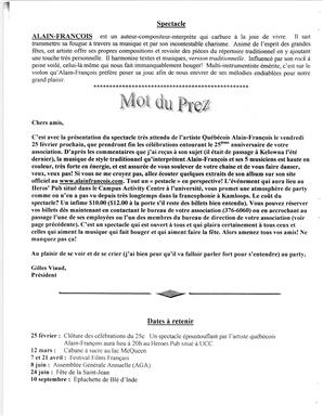   ENTRE NOUS, 2005   , page 2