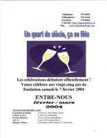 ENTRE NOUS, 2004