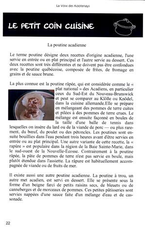   LA VOIX DES KOOTENAYS, 2014   , page 22