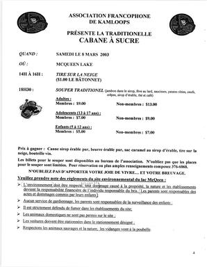   ENTRE NOUS, 2003   , page 4