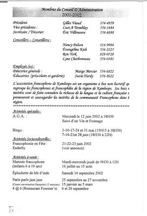   ENTRE NOUS, 2002   , page 2