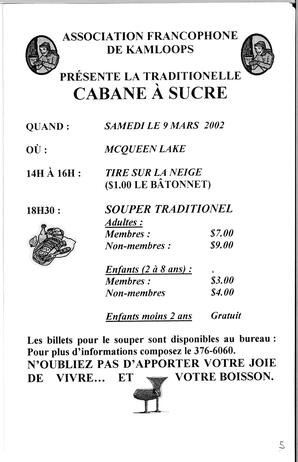   ENTRE NOUS, 2002   , page 5