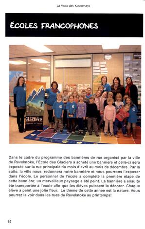   LA VOIX DES KOOTENAYS, 2014   , page 14