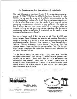   ENTRE NOUS, 2001   , page 5