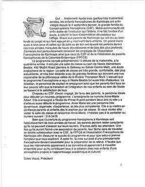   ENTRE NOUS, 2001   , page 3