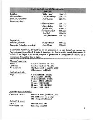  ENTRE NOUS, 2001   , page 2