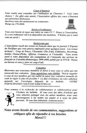   ENTRE NOUS, 2000   , page 7