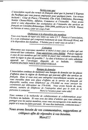   ENTRE NOUS, 2000   , page 6