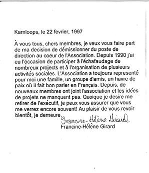   ENTRE NOUS, 1997   , page 6