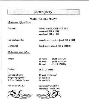   ENTRE NOUS, 1997   , page 11