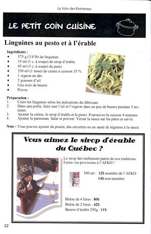   LA VOIX DES KOOTENAYS, 2013   , page 22