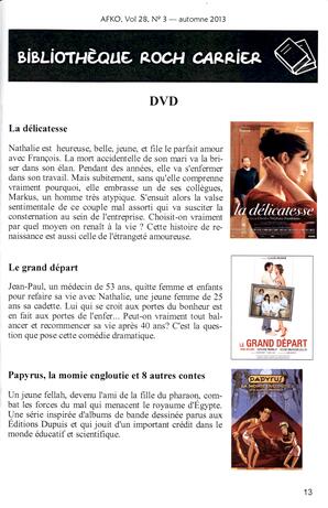   LA VOIX DES KOOTENAYS, 2013   , page 13