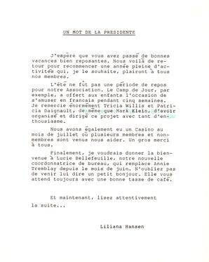   ENTRE NOUS, 1987   , page 2