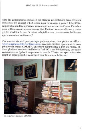   LA VOIX DES KOOTENAYS, 2013   , page 11