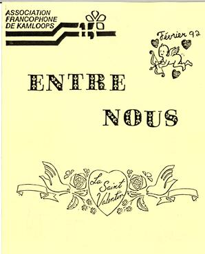   ENTRE NOUS, 1992   , page 1
