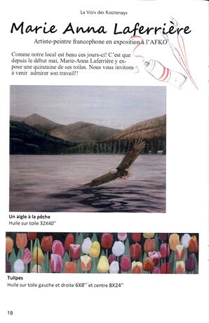   LA VOIX DES KOOTENAYS, 2013   , page 18