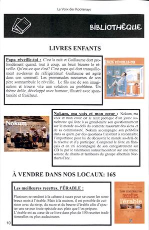   LA VOIX DES KOOTENAYS, 2013   , page 10