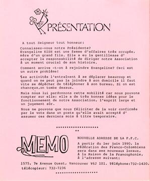   ENTRE NOUS, 1990   , page 4