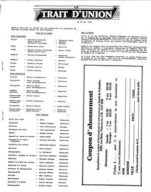   L'ÉCHO DE L'OKANAGAN, 1984   , page 9