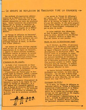   L'ÉCHO DE L'OKANAGAN, 1984   , page 3
