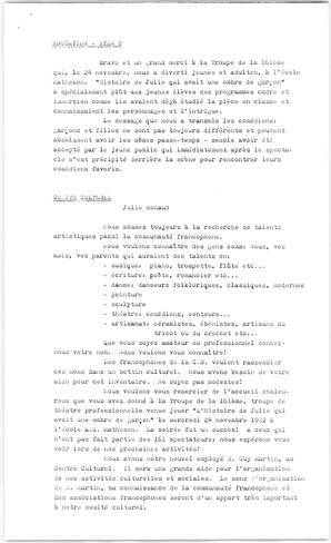   L'ÉCHO DE L'OKANAGAN, 1982   , page 4