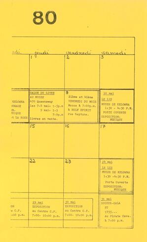   L'ÉCHO DE L'OKANAGAN, 1980   , page 8