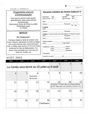   L'ANSE-AU-SABLE, 2002   , page 9