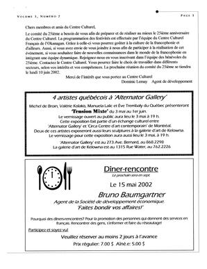   L'ANSE-AU-SABLE, 2002   , page 3