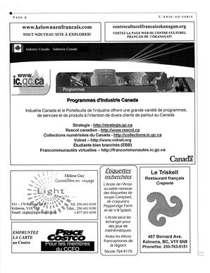   L'ANSE-AU-SABLE, 2002   , page 6