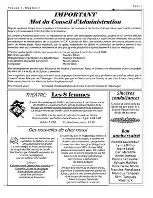   L'ANSE-AU-SABLE, 2002   , page 5