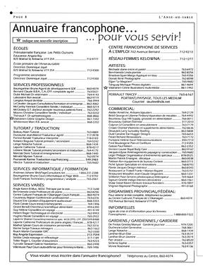   L'ANSE-AU-SABLE, 2002   , page 8