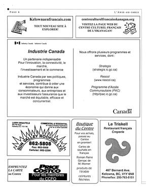   L'ANSE-AU-SABLE, 2002   , page 6