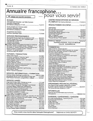   L'ANSE-AU-SABLE, 2002   , page 8