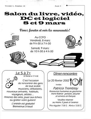   L'ANSE-AU-SABLE, 2002   , page 3