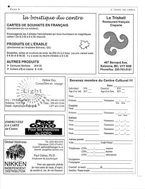   L'ANSE-AU-SABLE, 2001   , page 8