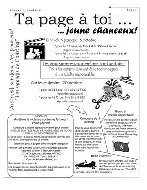   L'ANSE-AU-SABLE, 2001   , page 5