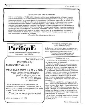   L'ANSE-AU-SABLE, 2001   , page 4