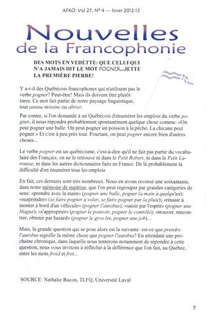   LA VOIX DES KOOTENAYS, 2012-13   , page 7