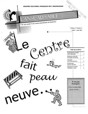   L'ANSE-AU-SABLE, 2001   , page 1