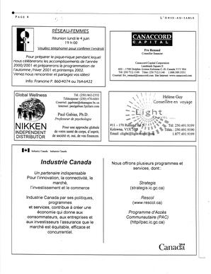   L'ANSE-AU-SABLE, 2001   , page 4