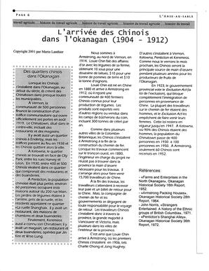   L'ANSE-AU-SABLE, 2001   , page 6